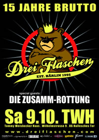 15th anniversary show of DREI FLASCHEN
